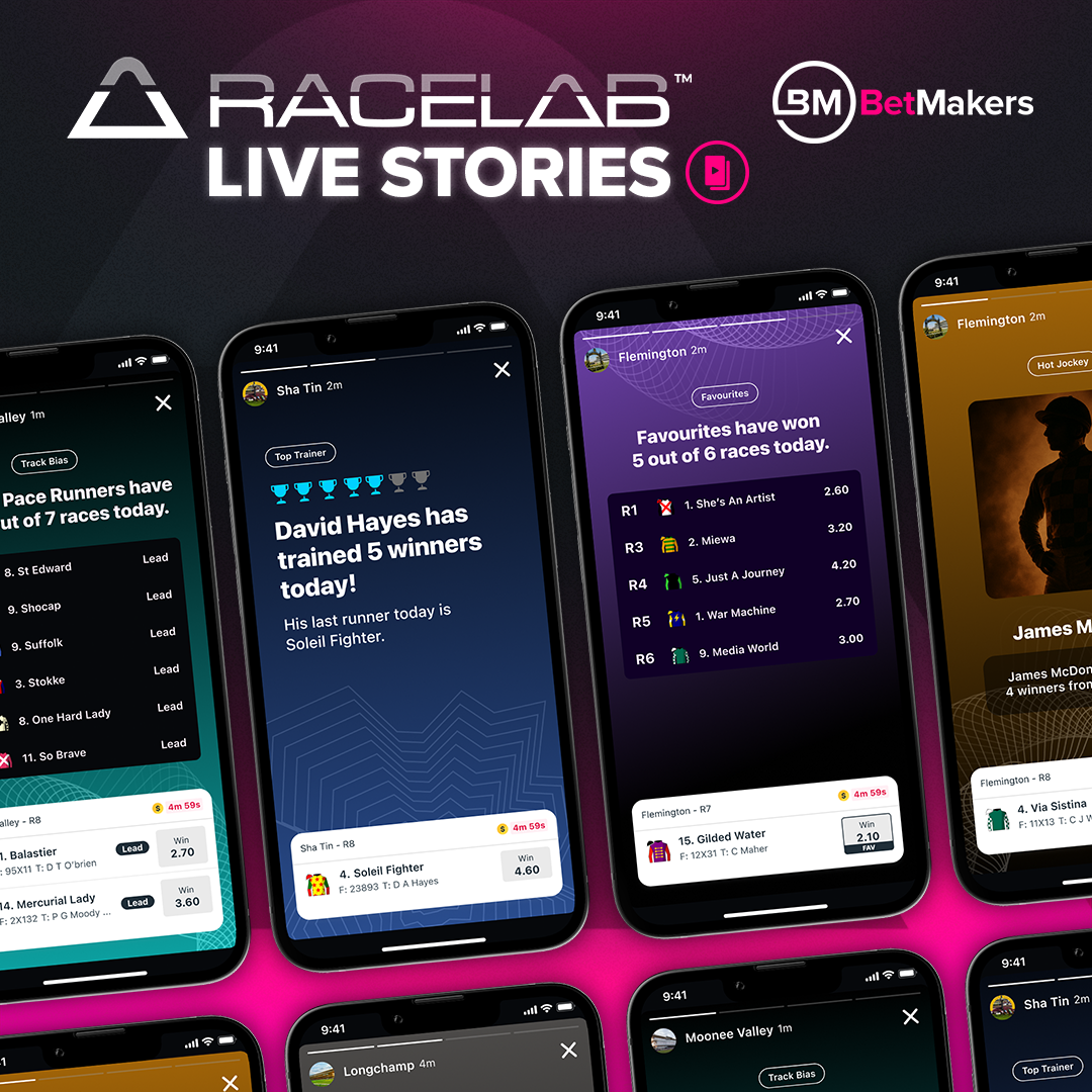 BetMakers Launches Racelab Live Stories – Short
Stories, Big Insights